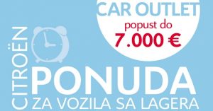 Citroën car outlet akcija za najbrže