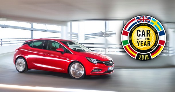 Opel Astra proglašena za „Automobil godine 2016.“