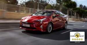 Novi Toyota Prius osvojio je pet zvezdica na Euro NCAP testu