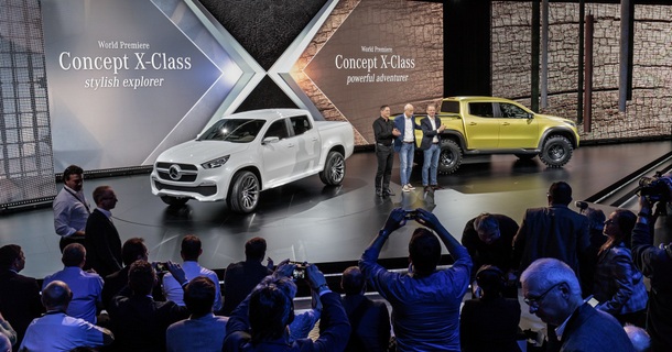 Mercedes-Benz koncept X-Klasa – Prvi pogled na novi pik-ap koji nosi trokraku zvezdu