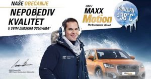 Nepobediv kvalitet zimskog OMV MaxxMotion Dizela pruža punu podršku kada temperature padnu ispod nule