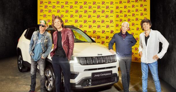 Rolingstonsi i model Jeep® Compass uzdrmali Pariz na završnom koncertu evropske turneje