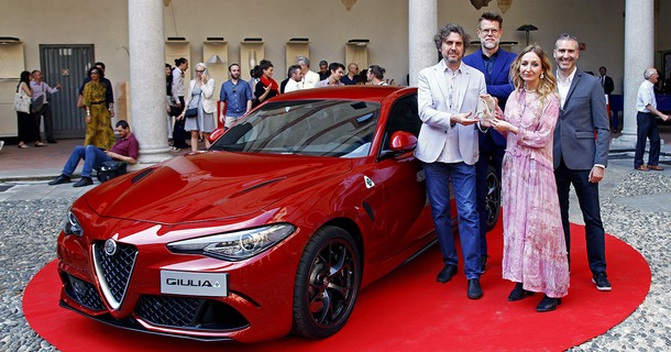 Alfa Romeo Giulia dobitnik 25.  izdanja nagrade  Zlatni kompas