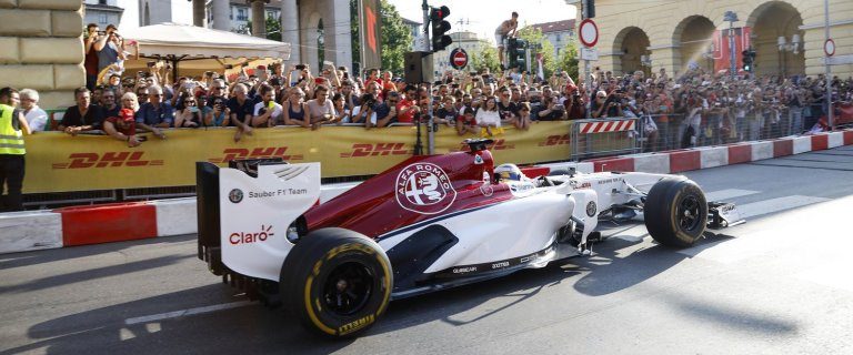 Kimi Raikonen u Alfa Romeo Sauber F1 timu