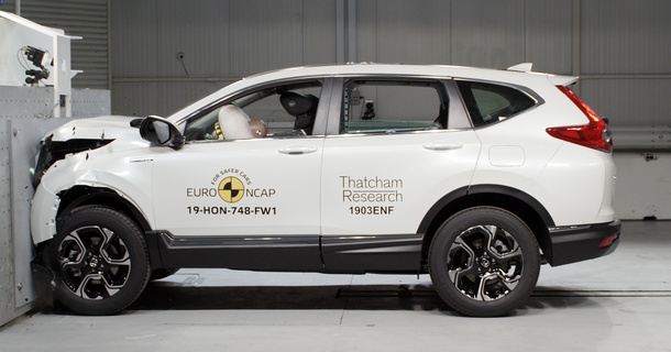 Nova HONDA CR-V ocenjena sa pet zvezdica na Euro NCAP testiranju