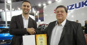 Žig garancije „Zaštićen potrošač“ za uvoznika Suzuki automobila i motocikala