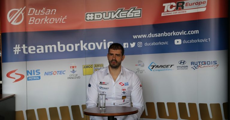 Dušan Borković u drugoj sezoni TCR Evropa
