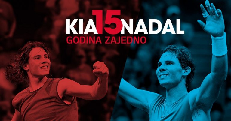 Kia Motors i Rafael Nadal već 15 godina zajedno na vrhu
