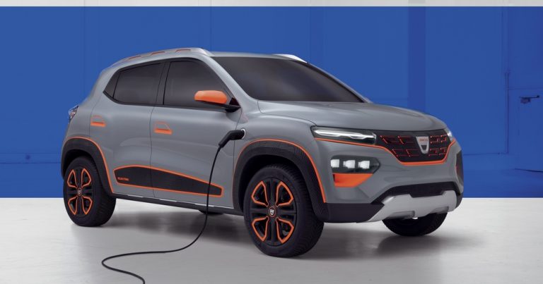 Električni konceptni automobil Dacia Spring: električna revolucija