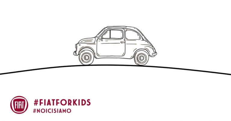#fiatforkids: FIAT pripremio bojanku za model 500 za vaše mališane