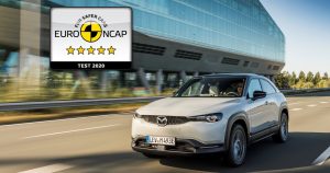 Mazda MX-30  osvojila pet zvezdica na Euro NCAP testiranju