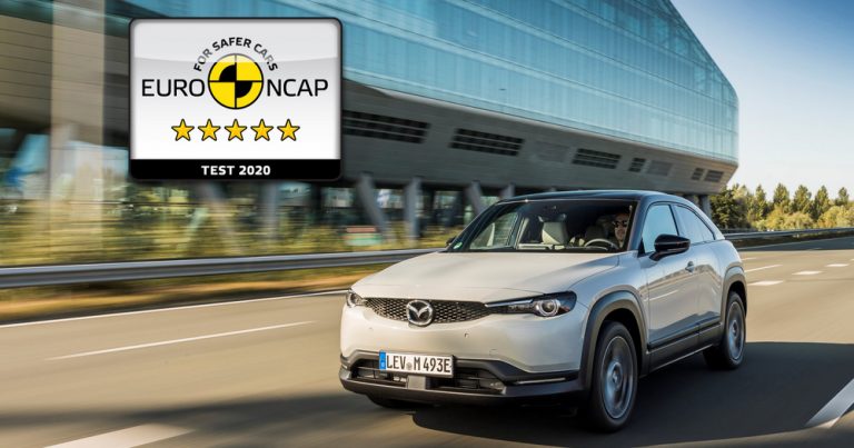 Mazda MX-30  osvojila pet zvezdica na Euro NCAP testiranju