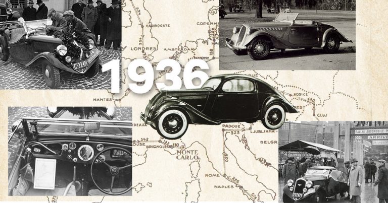 Pre 85 godina sportski roadster ŠKODA POPULAR krenuo je na reli Monte Carlo