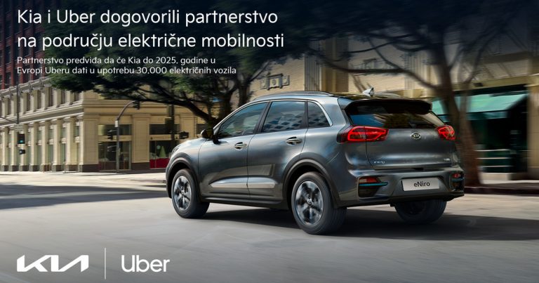 Kia Europe i Uber partneri na području električne mobilnosti