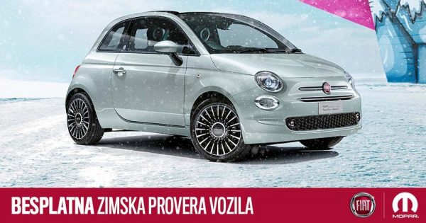 Zimska besplatna provera vozila za sve vlasnike vozila brendova koje zastupa FCA Srbija