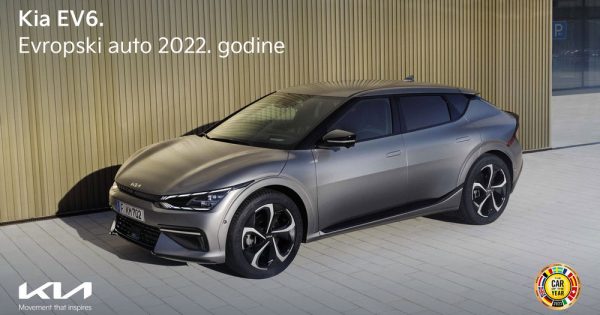 Kia EV6 postao Evropski auto 2022. godine