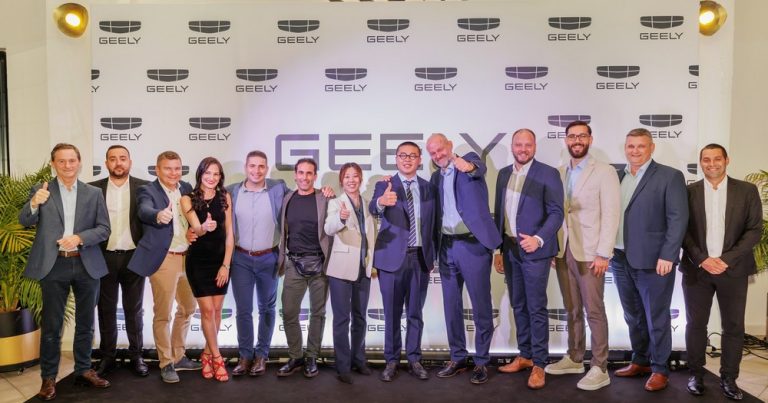 Geely brand launch event