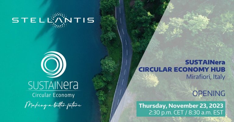 Stellantis proslavlja otvaranje prvog centra za cirkularnu ekonomiju 23. novembra