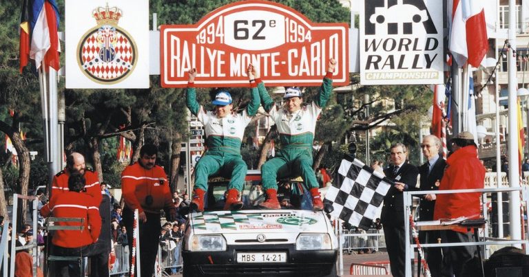 Tri decenije kasnije: Sećanje na četiri uzastopne pobede modela Škoda Favorit na reliju Monte Carlo