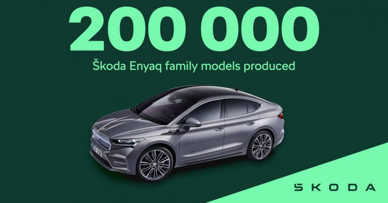 Škoda Enyaq porodica prešla brojku od 200.000 proizvedenih primeraka