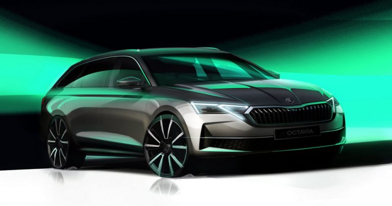 Škoda otkrila prve skice redizajniranog modela Octavia