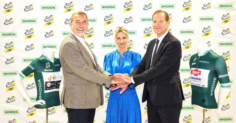 Škoda Auto produžila sponzorski ugovor sa Tour de France i Tour de France Femmes avec Zwift do 2028.