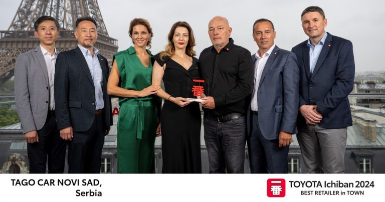 Dodelom tradicionalne nagrade Ichiban u Parizu Toyota je odala priznanje svojim najboljim evropskim trgovcima na malo po pružanju izuzetnog korisničkog iskustva