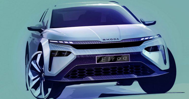 Škoda Elroq: Prve skice spoljašnjosti potpuno novog kompaktnog SUV-a