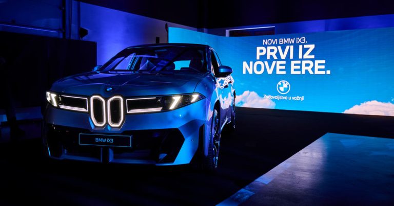 PREDSTAVLJEN REVOLUCIONARNI BMW IX3 Pionir nove BMW ere stigao u Srbiju