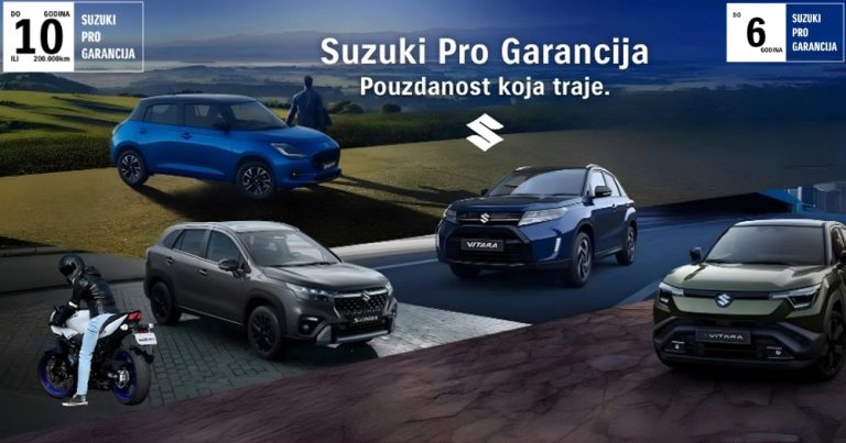 SUZUKI PRO GARANCIJA DO 10 GODINA ILI 200.000 KM